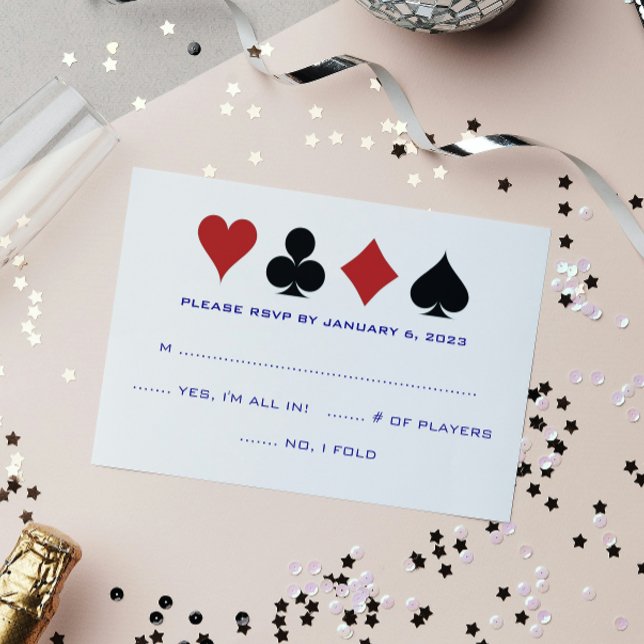Casino Card Kostym Blue White Bröllop OSA (Skapare uppladdad)