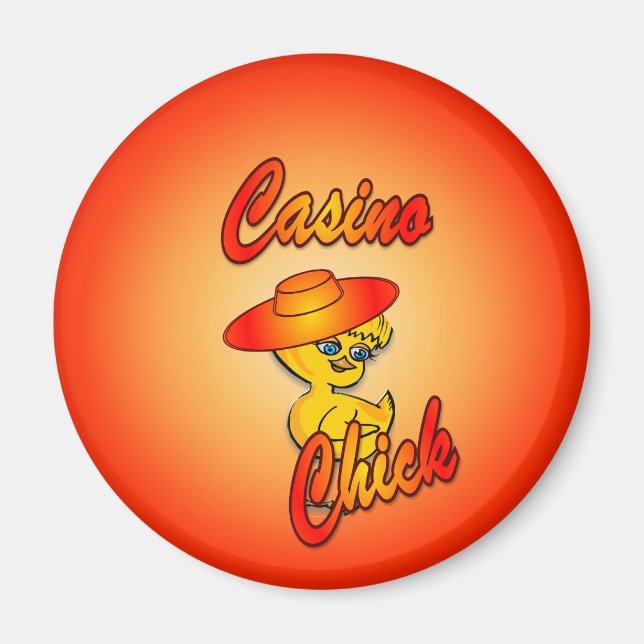 Casino Chick #5 Magnet (Framsidan)