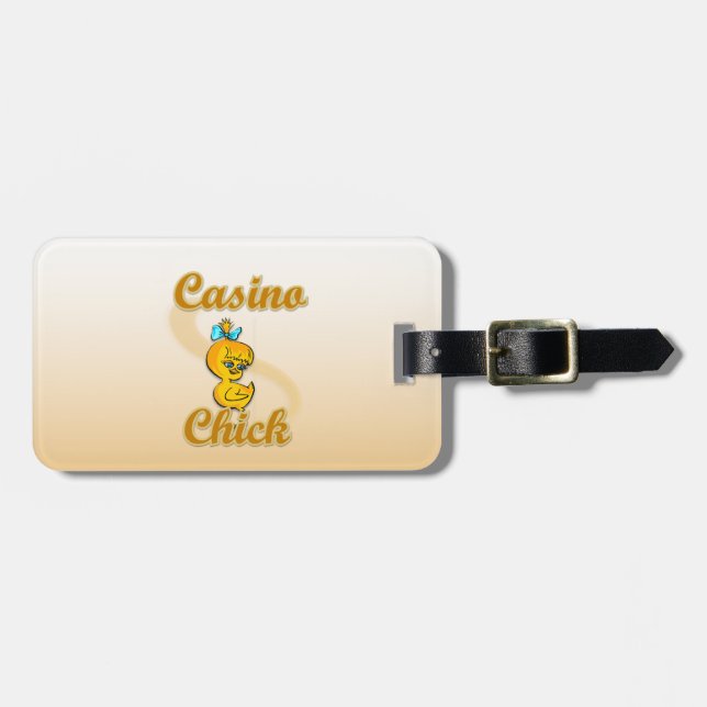 Casino Chick Bagagebricka (Horisontell Framsida)