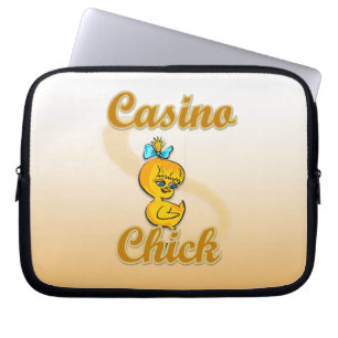 Casino Chick Laptop Sleeve