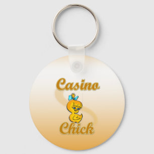 Casino Chick Nyckelring