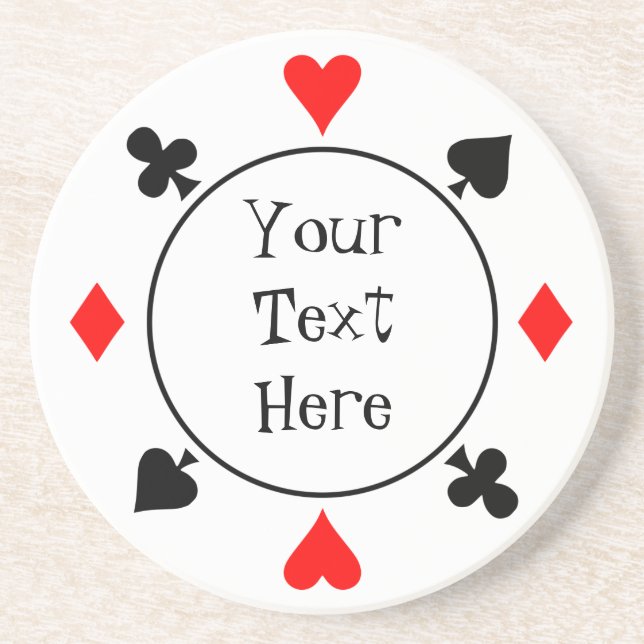 Casino Chip Underlägg (Framsidan)