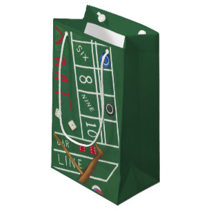 Casino Craps Bord med Chip och Dice