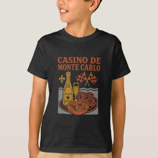 Casino De Monte Carlo Souvenir Monaco Food And Tra T Shirt