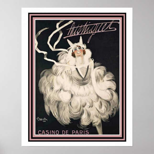 Casino de Paris Cappiello Poster 16 x 20 (Framsidan)