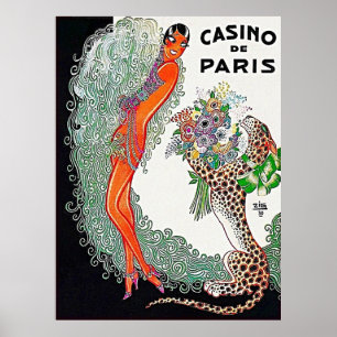 Casino de Paris - Glamor från de tjugonio-romarnas Poster