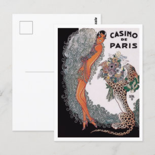 Casino de Paris - Josephine Baker (1930) Vykort