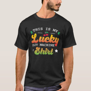 Casino Det här är min lyckosamma spelautomat Grafi T Shirt