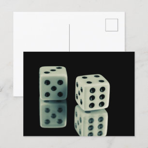 Casino Dice Vykort