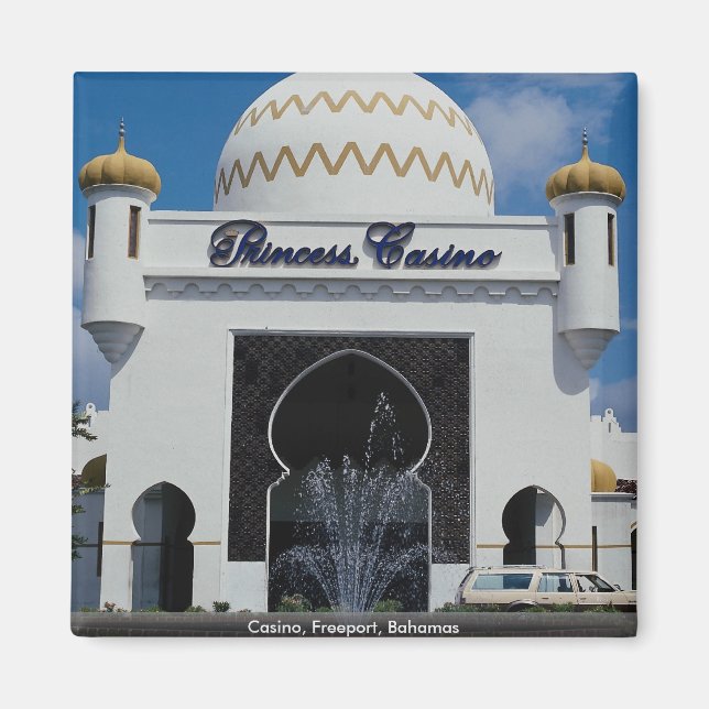 Casino, Freeport, Bahamas Magnet (Framsidan)