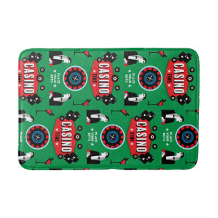 Casino Gambling Poker Roulette Badrumsmatta