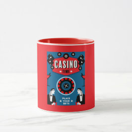 Casino Gambling Poker Roulette Mugg