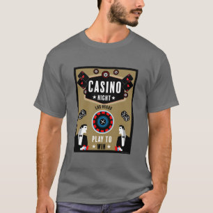 Casino Gambling Poker Roulette T Shirt