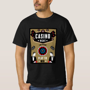 Casino Gambling Poker Roulette T Shirt