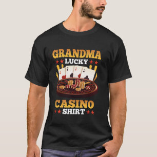 Casino Grandma Lucky Casino Shirt Matching Family T