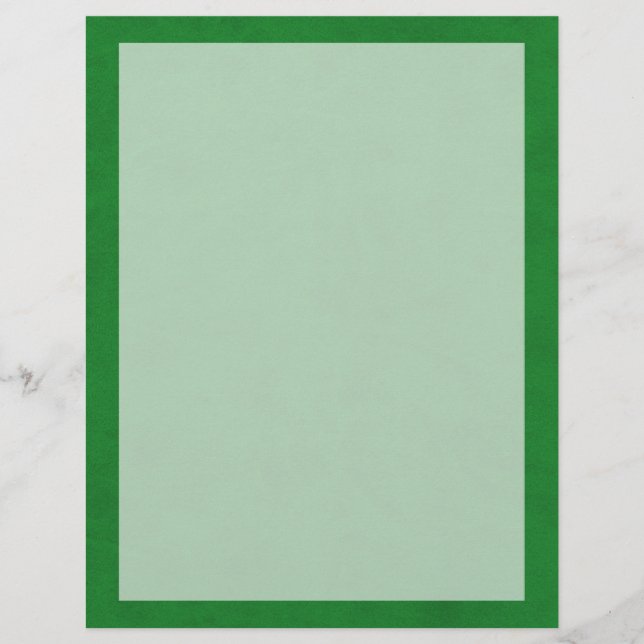 Casino Grönt Färg Velvet Anpassningsbar Home Casin Reklamblad (Framsidan)