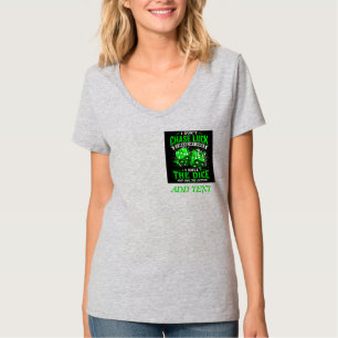 CASINO: Jag skapar min egen Lycka V-ringad T Shirt