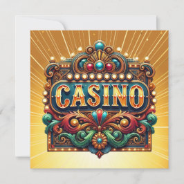 CASINO KORT. BINGO INBJUDNINGAR