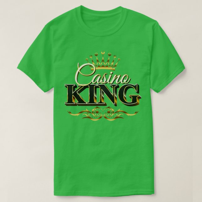 Casino Kung T Shirt (Design framsida)