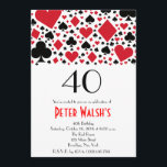 Casino Las Vegas Födelsedagsinbjudan Inbjudningar<br><div class="desc">Casino Las Vegas Inbjudan är bra för söta 16,  30-års,  40-års,  50-års,  60-års,  70-års och 75-års födelsedagsfirande-inbjudningar. Denna födelsedagsinbjudan kan enkelt anpassas för din fest eller något evenemang genom att välja "Anpassa det!"-knappen för att börja lägga till dina evenemangsuppgifter,  teckensnittsstil,  teckenstorlek och färg samt formulering. *************************************************************************************</div>