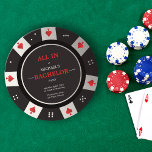 Casino Las Vegas Poker Chip Bachelor Party Inbjudningar<br><div class="desc">Få redot att rulla dice och ha en vild kväll med vår kasinokemerade reklaminbjudan designad att se ut som en poker chip! Den här inbjudan är perfekt för alla blivande brudar som spelar i kärlek, kasinon eller vad som helst Vegas-themed. På framsidan av inbjudan finns en högkvalitativ utskrift av fullt-färg...</div>