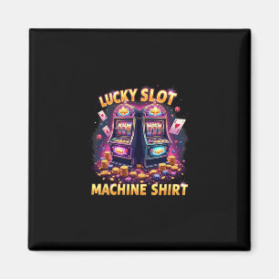 Casino Las Vegas Spelande älskare Lucky Slot Maski Magnet