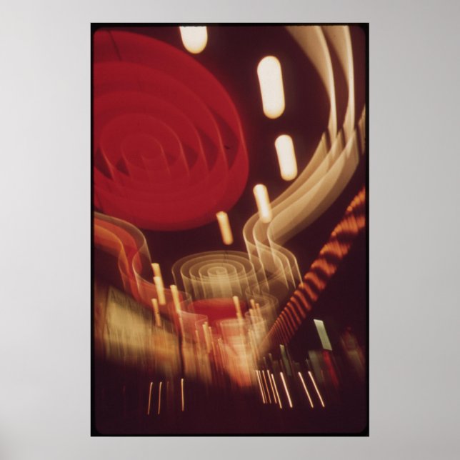 Casino Ljus Poster (Framsidan)