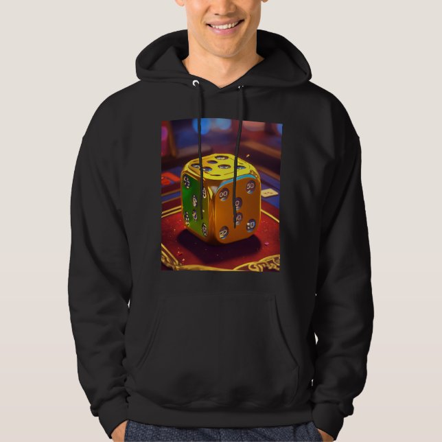 Casino logotyp T-Shirt hoodie (Framsida)