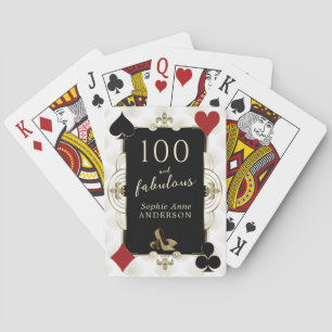 Casino Night Poker 100 och Fabulous Födelsedagsfes Casinokort