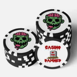 Casino of the Damned Zombie Poker Chip Marker