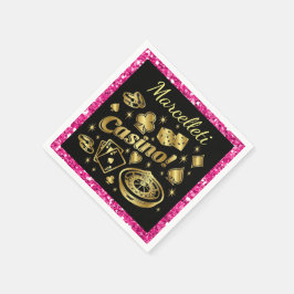 Casino Party Napkins Party Goods Pappersservett