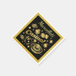 Casino Party Napkins Party Goods Pappersservett