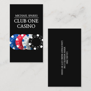 Casino, Poker, Handlare, Underhållning, Magician Visitkort