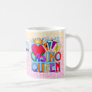 Casino Queen Kaffemugg