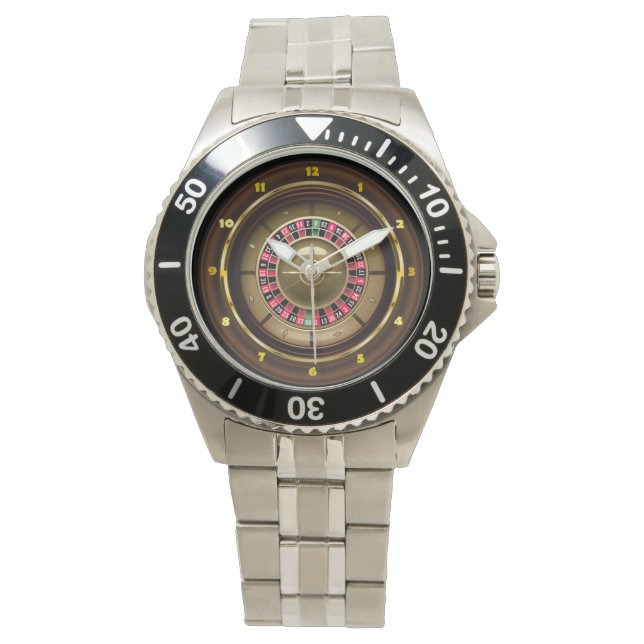 Casino Roulette Watch Armbandsur (Framsida)