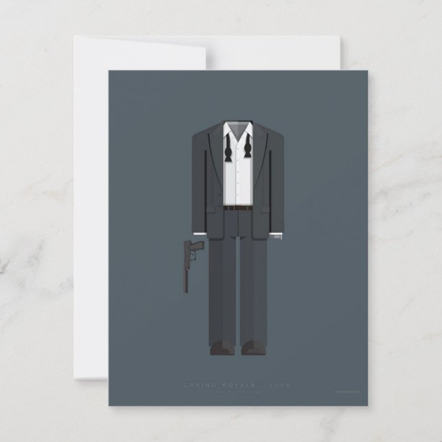 Casino Royale - Funny Music Älskare Gift Inbjudningar (Framsida)