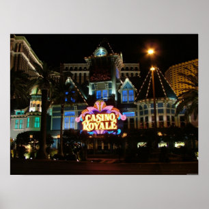 Casino Royale Las Vegas Poster Skriv ut