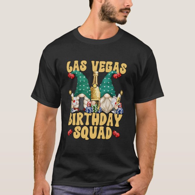 Casino Tomte för Las Vegas Squad T Shirt (Framsida)
