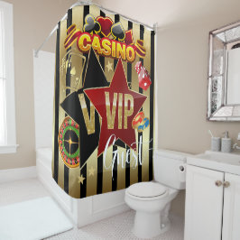 Casino VIP SHOWER CURTAIN