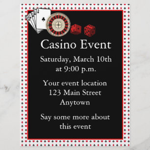 Casinoevenemang Reklamblad