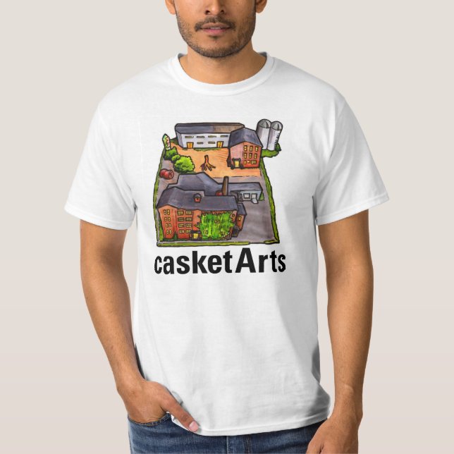Casketkonster Tee Shirt (Framsida)