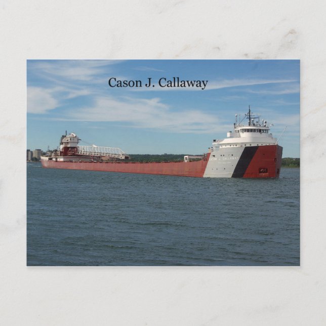 Cason J. Callaway-vykort Vykort (Framsida)