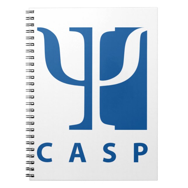 CASP-Logotypens anteckningsbok (Framsidan)