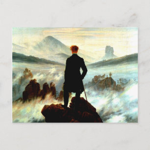 Caspar David Frie, som är sjöman ovanför FOG Vykort