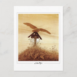 Caspar David Friedrich #131 - vykort för konst