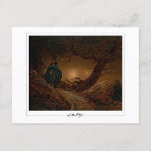 Caspar David Friedrich #15 - vykort för konst