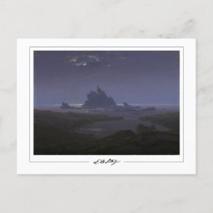 Caspar David Friedrich #165 - vykort för konst