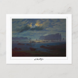 Caspar David Friedrich #17 - vykort för konst
