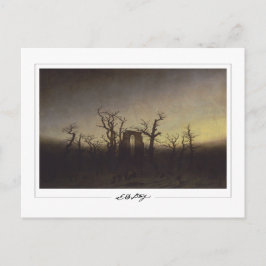 Caspar David Friedrich #18 - Finkonstkort Vykort