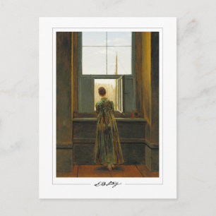 Caspar David Friedrich #1 - vykort för konst